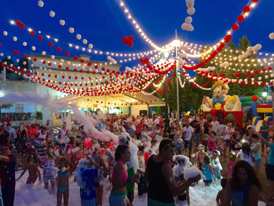 Arboleas pone el broche final a sus Fiestas de San Roque 2015 con la procesin de su patrn, msica y comida popular
