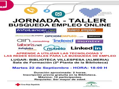 Andaluca Compromiso Digital mostrar a ciudada-nos de Almera cmo buscar empleo por Internet