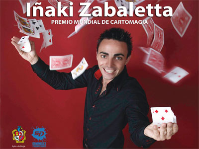 Iaki Zabaletta presenta Magia para todos en el Teatro Ciudad de Berja