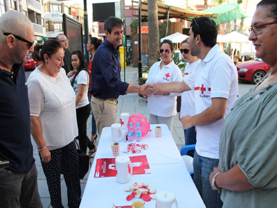El alcalde de Adra destaca el fuerte compromiso social de Cruz Roja de Adra en apoyo a los ms desfavorecidos 