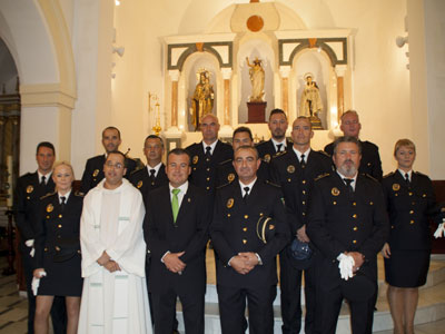 La Polica Local de Carboneras celebr el da de su patrn con actos y reconocimientos