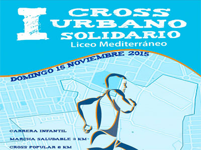 Nace el I Cross Urbano Liceo Mediterrneo con fines solidarios