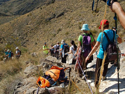Deporte y Naturaleza celebr una ruta por Carcauz como tercera actividad del programa