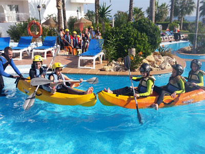 Diputacin celebra una nueva jornada de Deporte en Familia en Mojcar