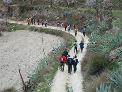 Una salida a Los Cahorros de Monachil reanuda el programa Deporte y Naturaleza