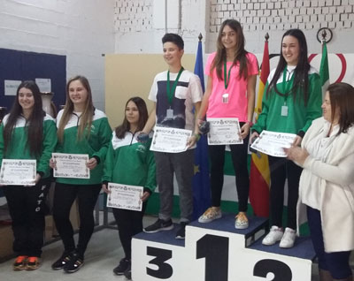 Tiradores de Gdor logran ocho medallas en el Campeonato Andaluz de Jvenes Promesas