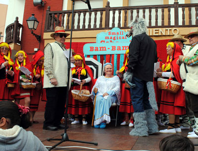 Gran xito de participacin en la gran fiesta del Carnaval de Hurcal de Almera 