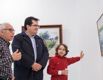 La Galera Alfareros acoge una muestra de pintura de Francisco de Haro Ibez