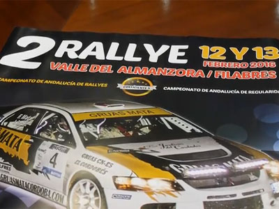 Noticia de Almera 24h: Presentado el II Rallye Valle del Almanzora-Filabres que contar con algunos de los mejores pilotos de Espaa