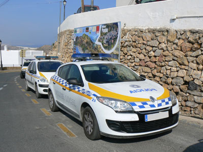 Una Campaa de Seguridad Vial En Mojcar vigila el uso del cinturn de seguridad