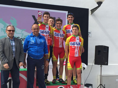 Gran Actuacin del Club Ciclista Ciudad de El Ejido  Criado y Lpez en la Volta a Loul (Portugal)