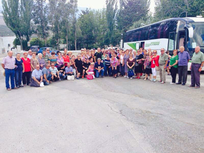 Los mayores de Hurcal de Almera celebran una jornada de convivencia en Abla