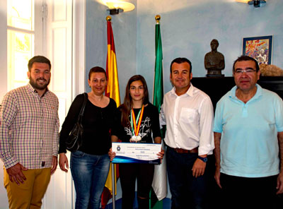 Carboneras concede una beca deportiva a la subcampeona de Espaa de Jabalina