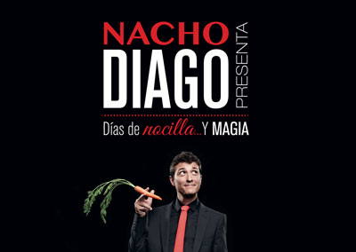 La mejor magia llega al Teatro Municipal de El Ejido de la mano de Nacho Diago con su espectculo Das de nocilla y magia