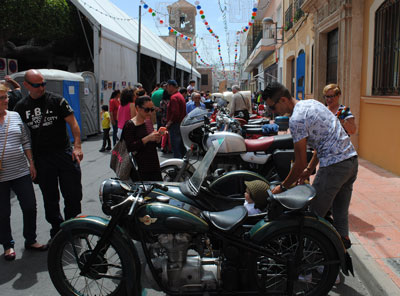 Cerca de medio centenar de motos antiguas se expondrn con motivo de las Fiestas Patronales