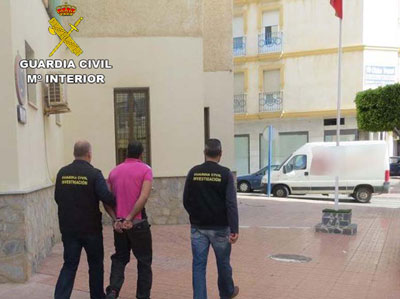 Detenidos un Carbonero y un Garruchero por un robo con violencia en Mojcar