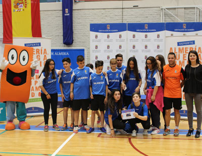 Los Juegos Deportivos Provinciales de Voleibol se han clausurado con las finales en el Pabelln Moiss Ruiz