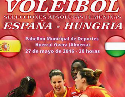Las Selecciones Nacionales de Espaa y Hungra disputarn este prximo viernes un partido Internacional de Voleibol Femenino