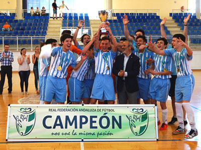 Almera consigue el tercer puesto en el XVIII Campeonato de Andaluca de selecciones provinciales cadete de ftbol sala