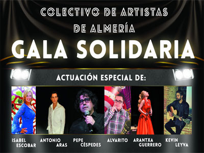Cuenta atrs para la I Gala Solidaria del Colectivo General de Artistas de Almera