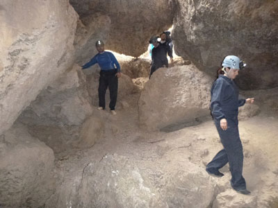 Diputacin muestra las Cuevas de Sorbas a 15 usuarios de toda la provincia