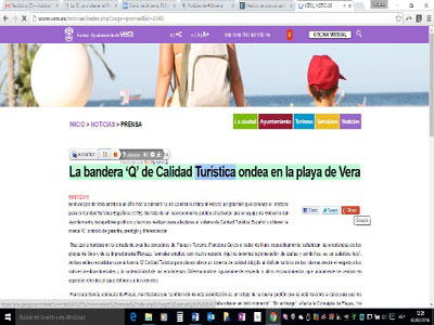 El Ayuntamiento de Vera mejora su web corporativa para facilitar la accesibilidad