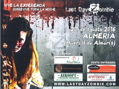 Hurcal de Almera ser invadida por Zombies a finales de Agosto con Last Day Zombie