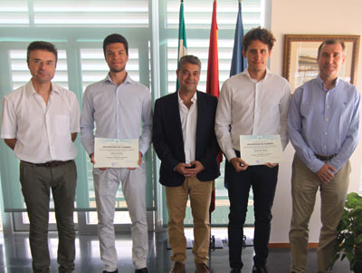 Se gradan los primeros alumnos italianos del Doble Ttulo entre la UAL y la UNIBS