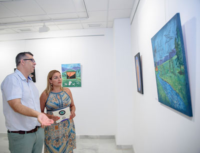 Juan Jos Rosado expone su obra en la Galera Alfareros dentro del Programa ALEX