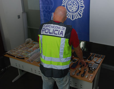 La Polica Nacional desarticula un entramado criminal especializado en el asalto a viviendas deshabitadas 