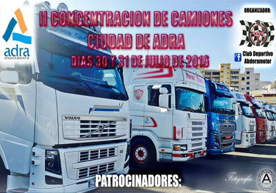 El Ayuntamiento colabora con la II Concentracin de Camiones  Ciudad de Adra