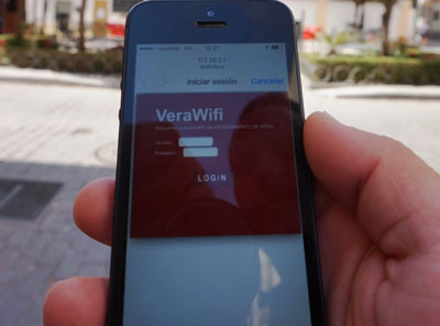 Nuevos puntos Wifi de acceso pblico a Internet en la playa de Vera