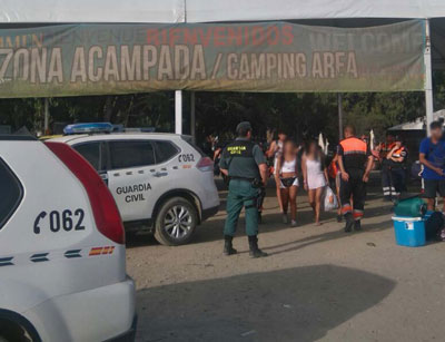 25 detenidos en el festival Dreambeach 2016 de Villaricos