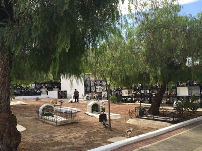 Noticia de Almera 24h: El Ayuntamiento de Berja pone a punto sus cementerios de cara a la festividad de Todos los Santos