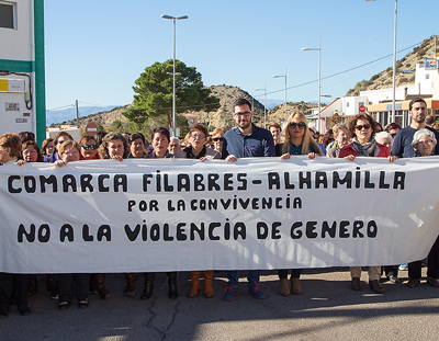 Noticia de Almería 24h: Tabernas se vuelca contra la Violencia de Género