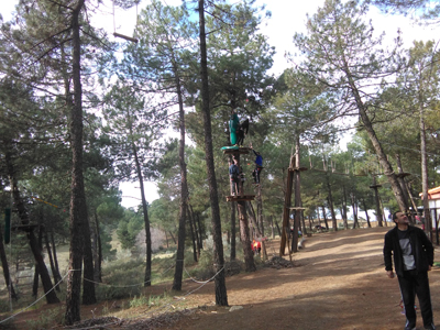 Escolares de Uleila del Campo y Macael participan en Deporte en el bosque