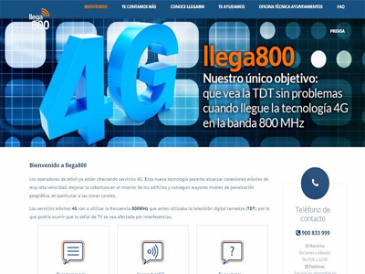 Noticia de Almería 24h: Ante las posibles interferencias que la tecnología móvil 4G puede ocasionar en la señal de TDT se abre un enlace en la Web del Ayuntamiento