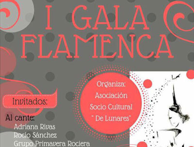 Noticia de Almería 24h: I Gala Flamenca “De Lunares’, un espectáculo de baile, cante y moda flamenca