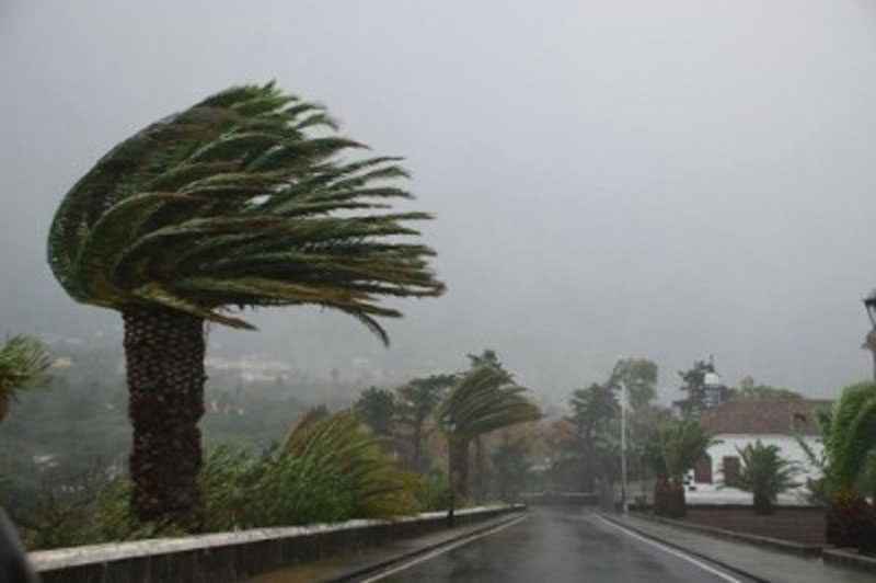Alerta Naranja por vientos de hasta 90 kilometros hora en el Levante almeriense, Poniente y Almera Capital a partir de las 18:00 horas y hasta la media Noche