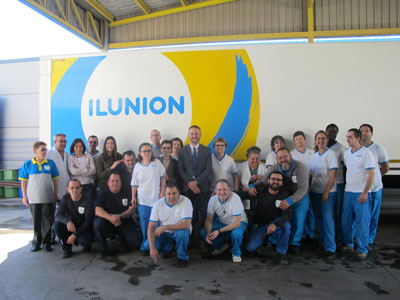 La Junta apoya el mantenimiento de 78 puestos de trabajo en el Centro Especial de Empleo de Ilunion Lavandera 