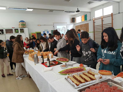 Noticia de Almería 24h: Alimentación saludable en el IES “El Palmeral” de Vera 