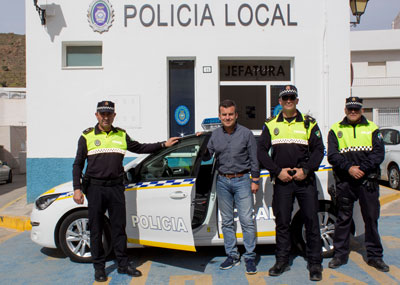 La Policía Local de Carboneras atendió 3.347 actuaciones en 2016