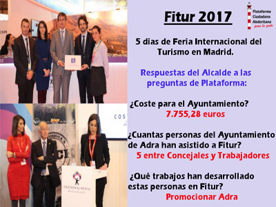 Noticia de Almería 24h: Plataforma Ciudadana Abderitana: ¿En qué se gasta el PP el dinero de los abderitan@s? 