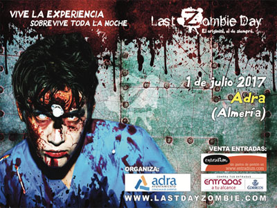 Adra renueva su apuesta por Last Zombie Day como alternativa de ocio para los jvenes