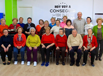 Los mayores de Abla mejoran su forma física con el programa de envejecimiento activo 