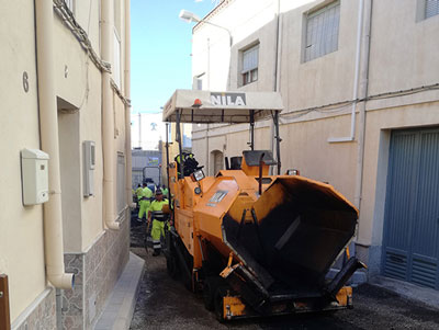 Tabernas contina las obras de mantenimiento en calles del municipio