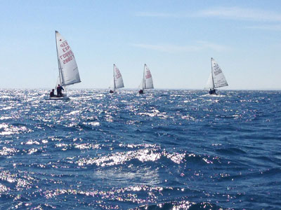 El Club de Mar Almera celebra el Trofeo Adesso Tintoreras de Vela en clase Snipe