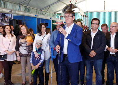 Noticia de Almería 24h: Manuel Cortés destaca la “gran afluencia de caballistas y visitantes” en el Encuentro Caballista 