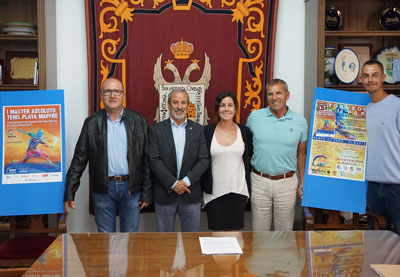 La lite del tenis playa nacional se dar cita en Vera los prximos das 6 y 7 de mayo en el I Mster de Espaa de Tenis Playa 2017