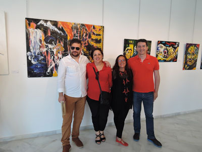 Los Pintores Ionut Buruian y Beatriz Onieva Exponen en Mojcar
